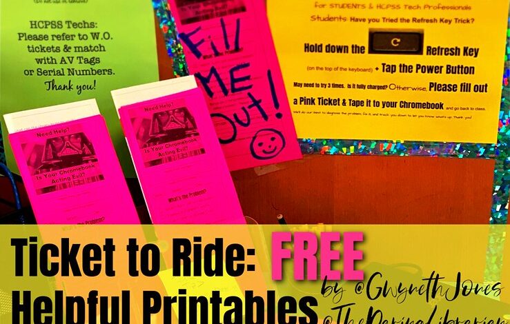 FREE Helpful Printables & Chromebook Management